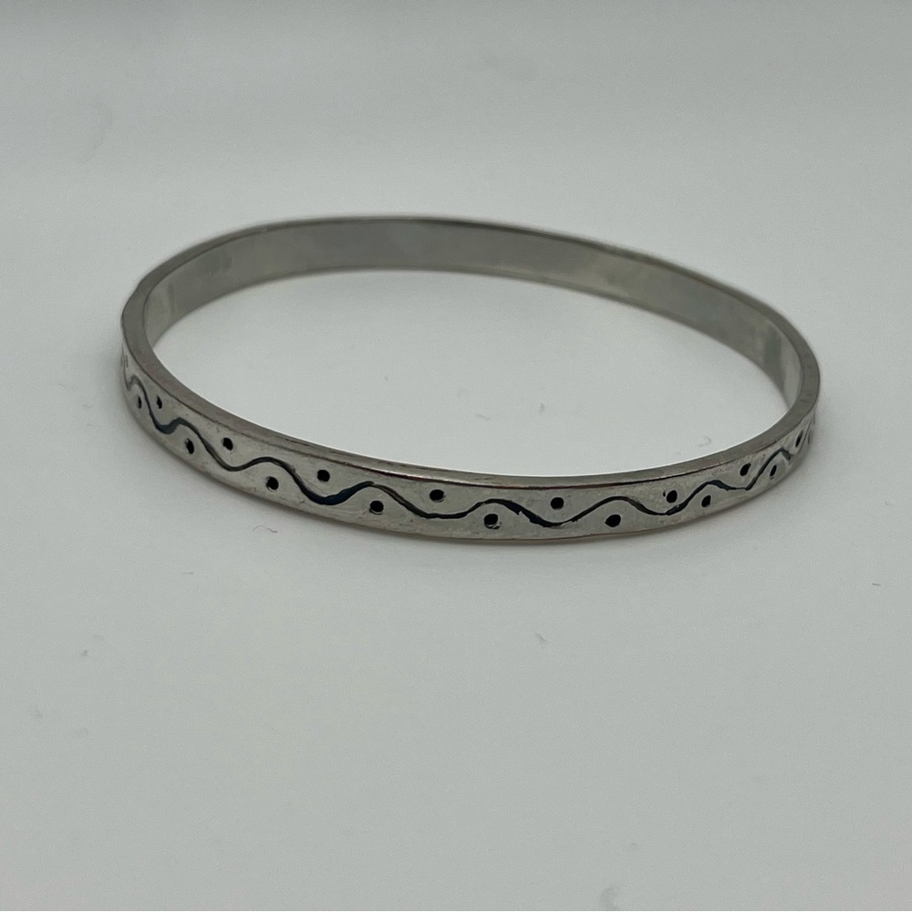 Silver Bangle Bracelet